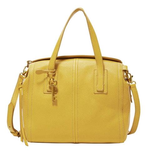 fossil tasche gelb leder|fossil handbags australia.